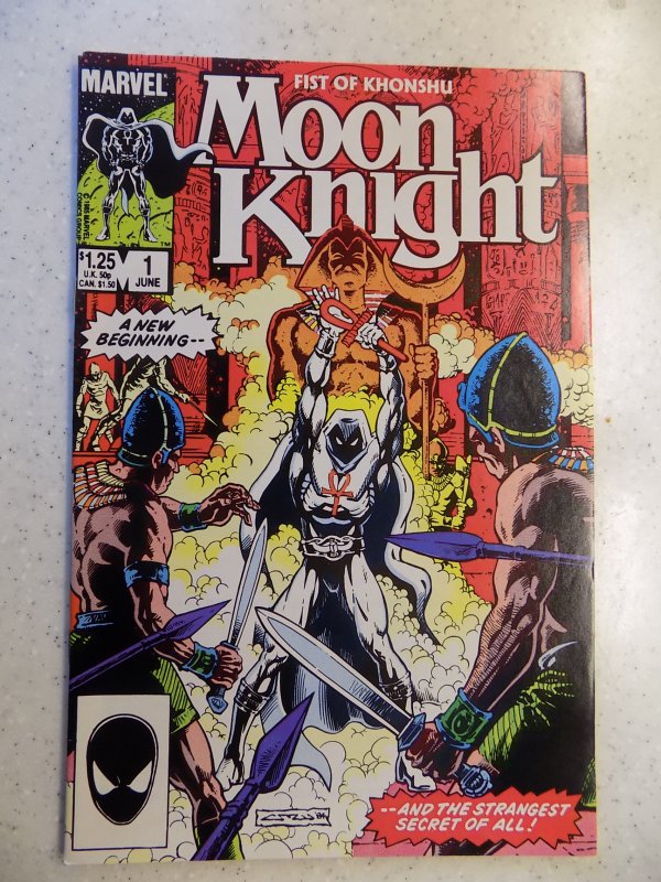 MOON KNIGHT FIST OF KHONSHU # 1 MARVEL TV ACTION ADVENTURE 