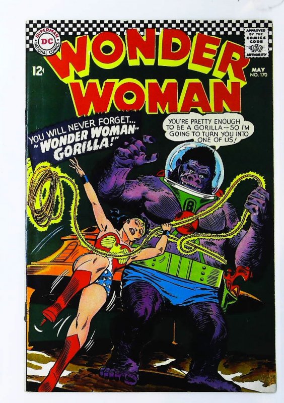 Wonder Woman (1942 series) #170, VF+ (Actual scan)