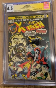 The X-Men #94  (1975) CGC 4.5 signed by Chris Claremont, restored C-2