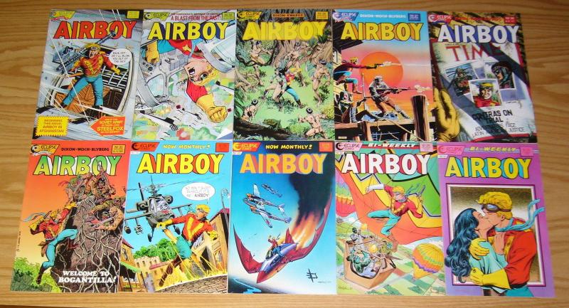 Airboy #1-50 VF/NM complete series - chuck dixon - eclipse comics - tim truman