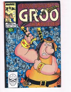 Sergio Aragone's Groo The Wanderer #71 VF Marvel Comic Book 1990 DE7