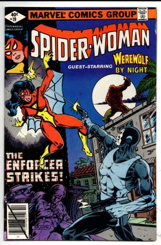 SPIDER-WOMAN #19 VF+, Werewolf Enforcer, 1978 1979, Carmine Infantino