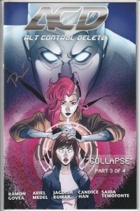 ACD Alt Control Delete #3 Variant A Myth Division Comic NM Signed