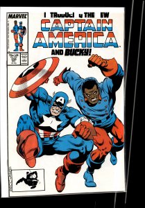 Captain America #334 (1987) Captain America [Key Issue]