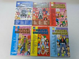 Handbook of the Marvel Universe Comic Lot From #2-36 18 Different NM (1990-1993)