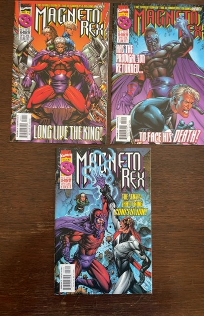 Magneto Rex #1 -#3 Set (1999)