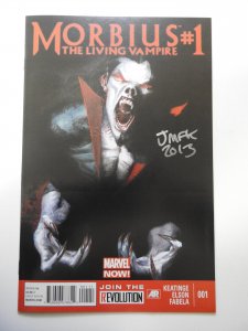 Morbius: The Living Vampire #1 Signed-No COA