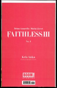 Faithless II #1 Second Print Variant Cover (2020)