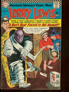 ADVENTURES OF JERRY LEWIS #94 1966 DC MUMMY COVER EGYPT VG