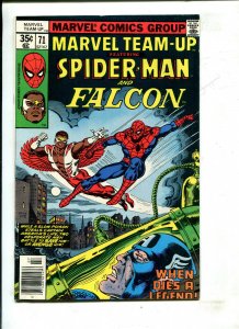 MARVEL TEAM-UP #71 - SPIDER-MAN & FALCON (6.5) 1978