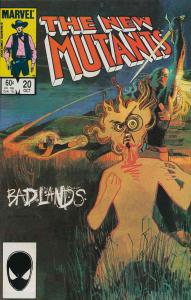 New Mutants, The #20 VG ; Marvel | low grade comic Claremont Sienkiewicz
