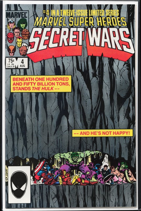 Marvel Super Heroes Secret Wars #4 (1984)