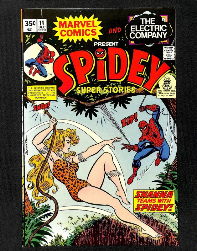 Spidey Super Stories #14 VF/NM 9.0