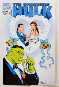 Incredible Hulk, The #418 Die-cut cover (June 1994, Marvel) VF 