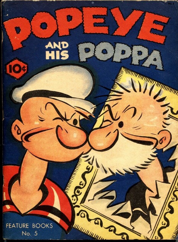 Feature Book #5-Popeye and His Poppa-1937-Comic Book