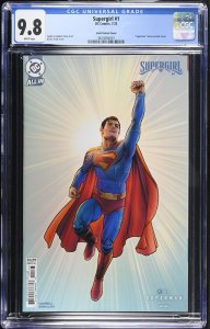 SUPERGIRL #1 DC COMICS 2025 NICOLA SCOTT VARIANT SUPERMAN MOVIE CGC 9.8 NM