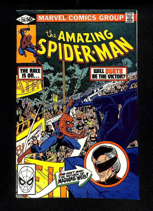 Amazing Spider-Man #216 Madame Web!