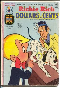Richie Rich Dollars and Cents #60  1974 - Harvey  -VG - Comic Book