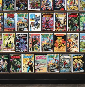 Huge Lot 140+ Comics with Manhunter, Airboy, X-Factor & More!
