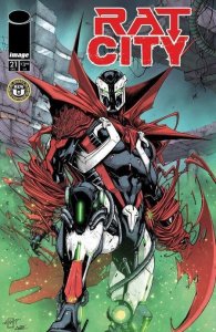Spawn Rat City #21 Cvr B Jonathan Uribe Var Image Comics Comic Book