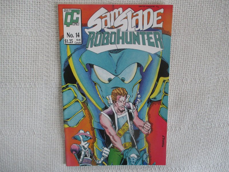 Sam Slade Robohunter #14 Quality Comics VF