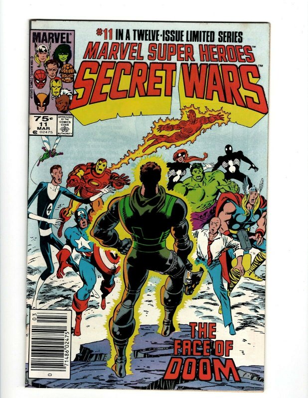 Marvel Super Heroes Secret Wars # 1 2 3 4 5 6 7 8 NM 9 10 11 12 Comic Series OF2