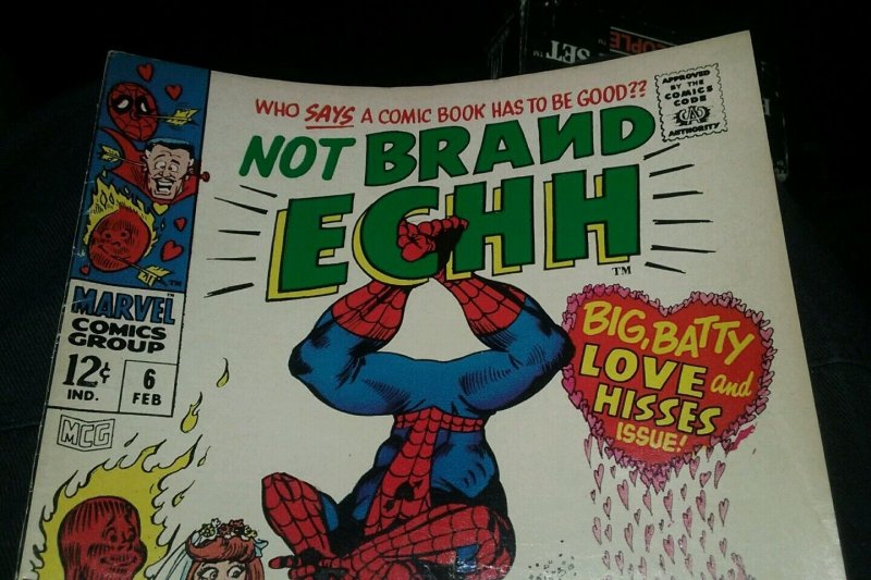 Not Brand Echh #6 g/vg Feb 1968 Marvel spoof comics comedy parody funny book