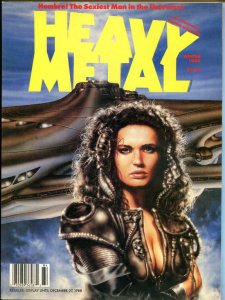 HEAVY METAL September November Winter 1989, Prado, Ortiz, Torres 3 issues in all