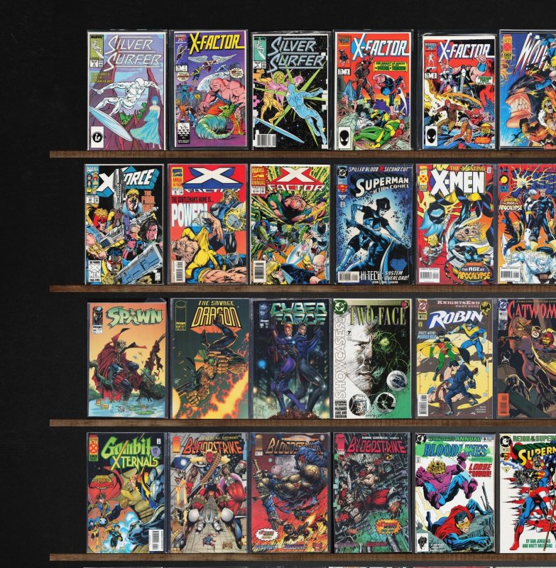 Huge Lot 150+ Comics with Wolverine, X-Factor, Superman & More!