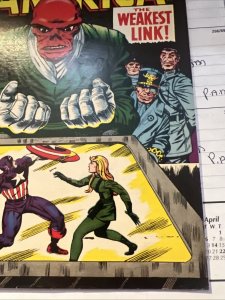 Captain America #103 (Marvel Comics July 1968) Fine. Owtw pages.