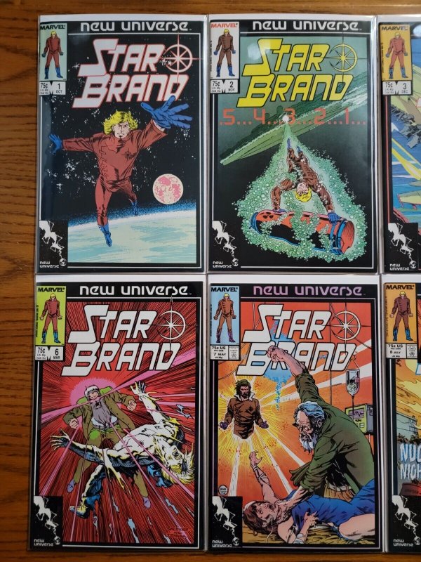 New Universe Star Brand 1-19 + Annual Complete Set Run! ~ NEAR MINT NM ~ 1986