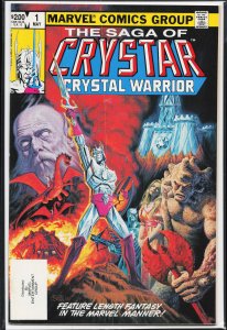 The Saga of Crystar, Crystal Warrior #1 (1983) Crystar [Key Issue]