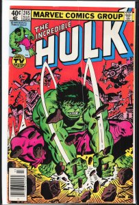 The Incredible Hulk #245 (1980) Hulk