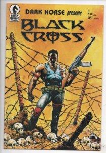 Dark Horse Presents BLACK CROSS #1, VF/NM, Paul Chadwick, Concrete 1986