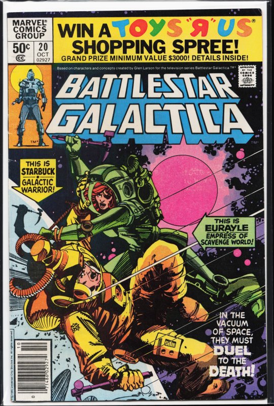 Battlestar Galactica #20 (1980) Battlestar Galactica