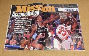 Sports Illustrated ( 8.0 VFN)  David Robinson  /  July 1999