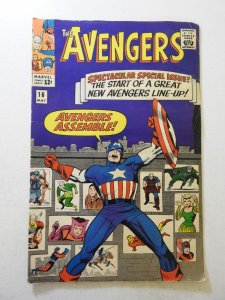 The Avengers #16 (1965) VG+ Condition