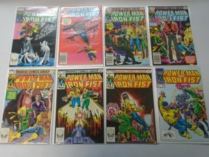 Power Man Iron Fist lot 35 different from #77-125 last issue avg 8.0 VF (1982-86