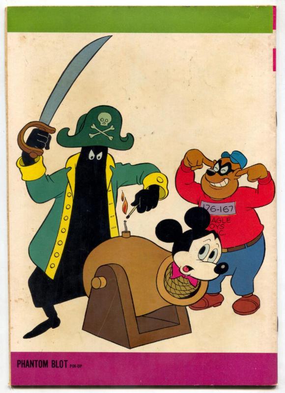 The Phantom Blot #6 1966- Walt Disney Comic Mickey Mouse VG