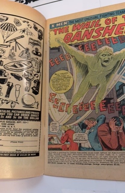 The X-Men #28 (1967)the wail of the Banshee