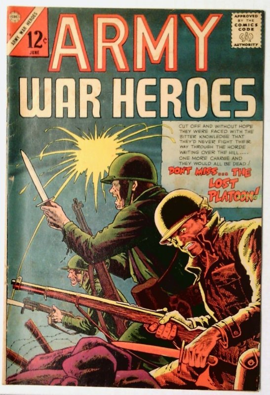 Army War Heroes #14 (Jun 1966, Charlton) GD/VG