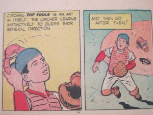 1962 Finer Points of Baseball For Everyone How to Catch Pocket Comic Book