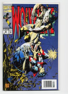 Wolverine #81 Newsstand Edition (1994) Wolverine