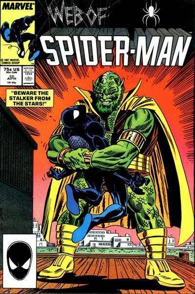 Web of Spider-Man (1985 series) #25, Fine+ (Stock photo)