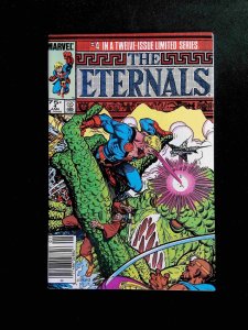 Eternals #4 2nd Series Marvel Comics 1986 VF Newsstand