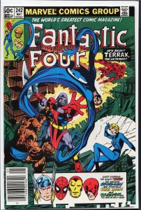 Fantastic Four #242 Newsstand Edition (1982) Fantastic Four