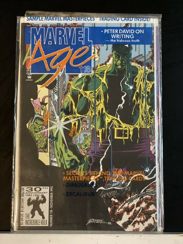 Marvel Age #118 (1992 Marvel) Spider-Man 2099 Preview - George Perez cover 