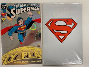 4 The Adventures of Superman DC Comics # 505 627 641     73 NO10