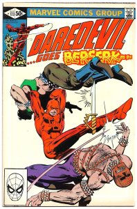 DAREDEVIL #173 (Aug1981) 8.0VF  All Frank Miller w/ Klaus Janson!  GLADIATOR!
