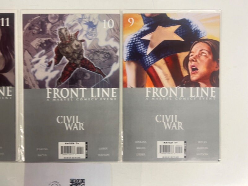3 Front Line Marvel Comic Books # 9 10 11 Avengers Defenders Thor Hulk 46 RC38